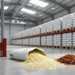 C5 and C9 hydrocarbon resin bags in Hamiico's warehouse